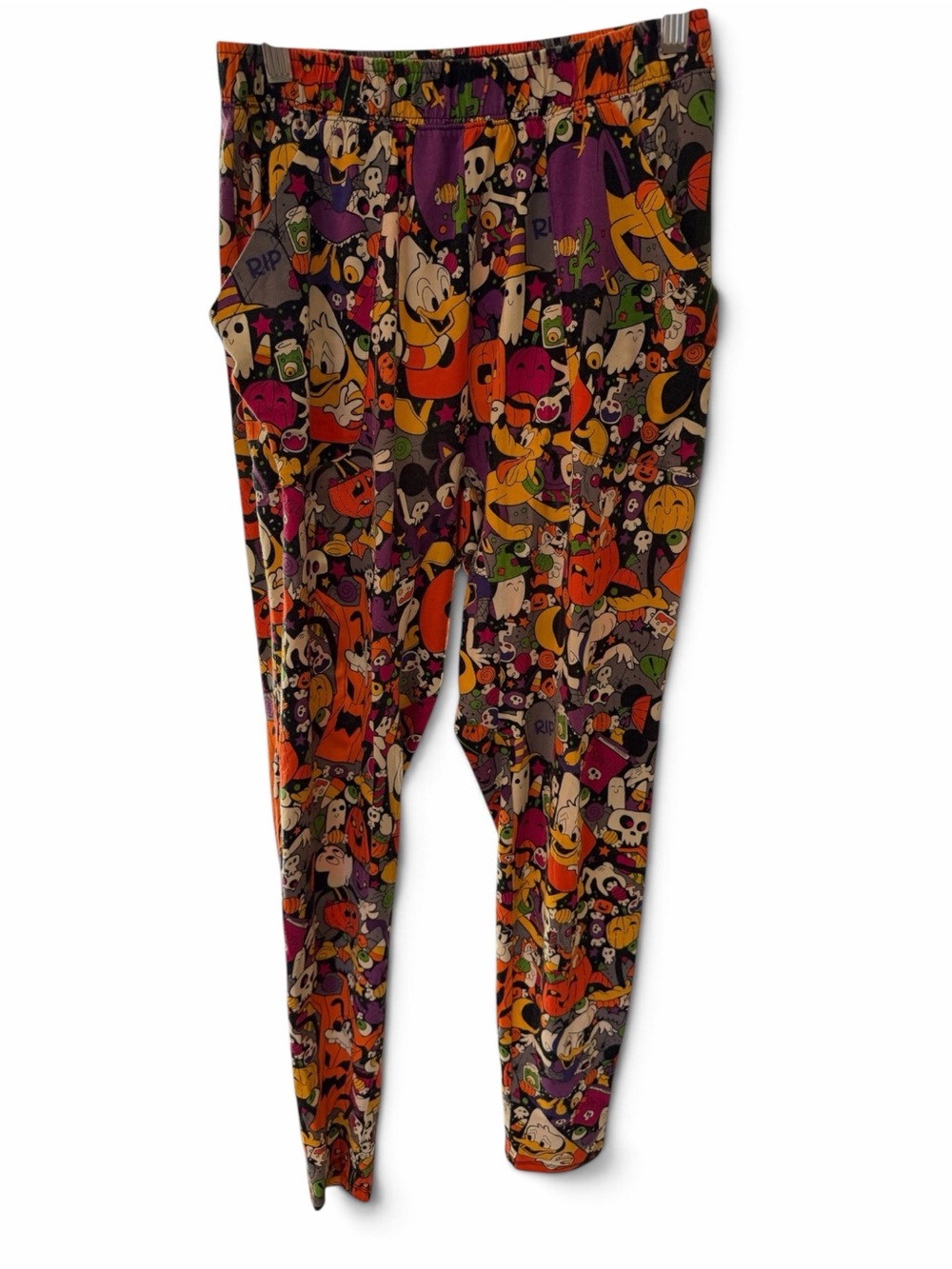 Disney Women's Halloween Character Loose Leggings - W13& L 30
